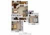 2 bed 2 bath floor plan C 2 bed 2 bath floor plan C at Normandy Club, Centerville, OH, 45459